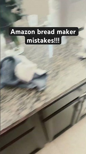 First time using the Amazon basic bread maker!!🤣 #foodies #bread #breadmaker #amazon #breadbakers