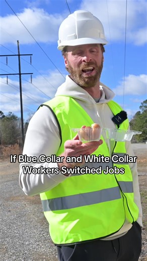 If Blue Collar workers switched jobs with White Collar workers #bluecollar #work #comedy #sketch