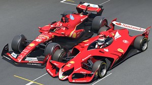 7.4K views · 86 reactions | Ferrari F1 2024 vs Ferrari F1 2025 Concept at Imola | Raceluxius Horizon | Facebook