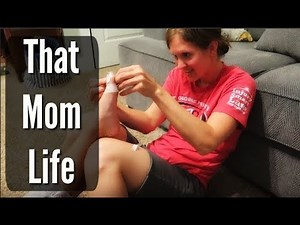 Little Boys Feet and Cleaning Up | That Mom Life