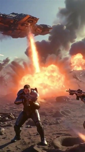 The Last Stand: Humanity vs Aliens! 🚀🔥 #Shorts #viral #aianimation