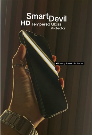 Borderless Privacy Tempered Glass Protector for iPhone