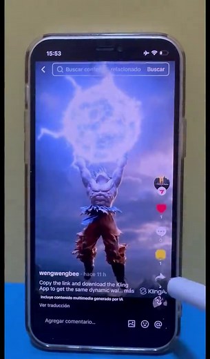 Copy the link and download the Kling App to get the same dynamic wallpaper for free. Tutorial to get free dynamic wallpapers live wallpaper Copia el enlace y descarga la app Kling para obtener el mismo fondo de pantalla animado totalmente gratis. Tutorial para conseguir fondos de pantalla animados gratuitos fondo de pantalla animado #KLingCreator #KLingAI #livewallpaper #dragonballz #Gokú