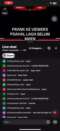 Latihan Mental Dihujat, Free Fire Seru