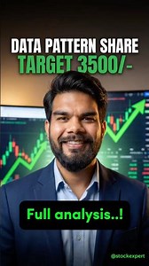 Data Patterns Share News📈 | Data Patterns Share Analysis #stockmarket #datapatterns