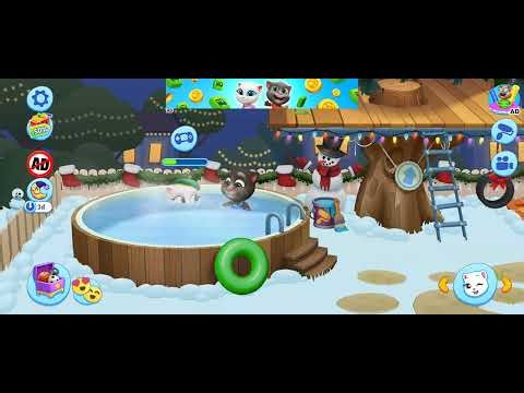 Tom swim in mini swimming pool 🛁🌊 #shorts #trending #viral #cartoon