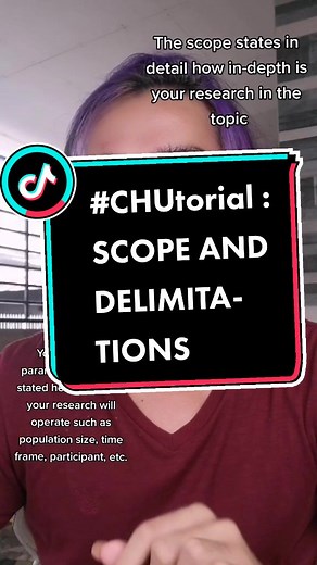 Understanding Scope and Delimitation in Research