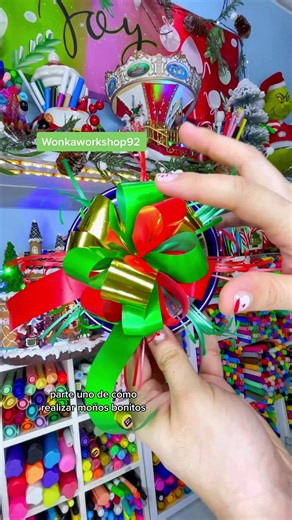 Tutorial: Cómo hacer moños para regalos creativos | Wonka's Workshop