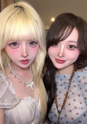 姉妹で変身🎶妹の要望で初登場、まさか初登場がすっぴんとは思わず^^; @Ten #セブ島 #cebu #最終未来少女 | Ten