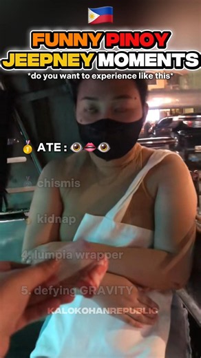 🚌 Typical Pinoy Jeep Experience 🇵🇭