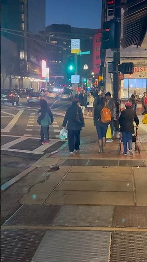 Quick walk through Chinatown Boston | Street walks 4K