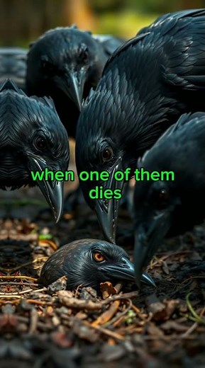 “Crows Hold Funerals for Their Dead | Unbelievable Bird Intelligence”