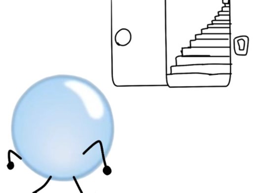 BFDI跑楼上里面BUBBIE