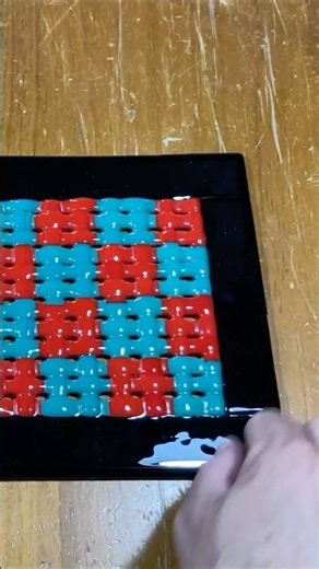 Aargh! My Fault. Glass Weaving Platter, Of Sorts!