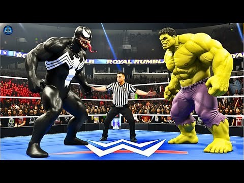 Yellow Hulk vs Venom - Epic Battle
