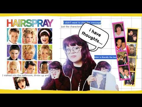 let's analyze "Hairspray" production diaries from 2007!!!!! :)