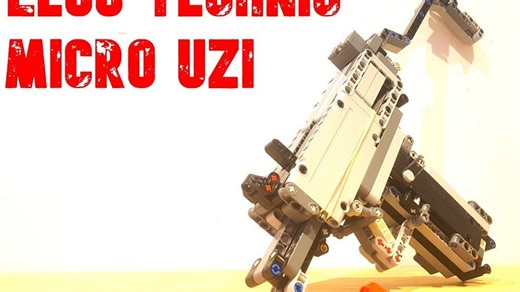 [搬运/乐高/教程]Lego Technic Micro UZI Instruction