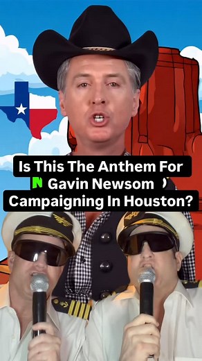 HARDNOX on Instagram: "Is This The Anthem For Gavin Newsom Campaigning In Houston? 🤔🤣🤠"