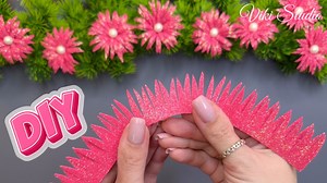 Easy & Beautiful Foam Sheet Flowers – DIY Tutorial for All Skill Levels! 🌸 #diy #foamflowers #foamsheetcraft #handmadeflowers #crafttutorial #vikistudio #floresdefomi #manualidades #easydiy | VIKI Studio DIY