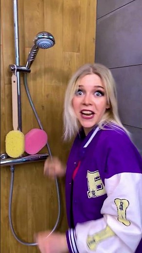 Hilarious Paint Shower Prank on My Boyfriend! 😂💦 #Shorts