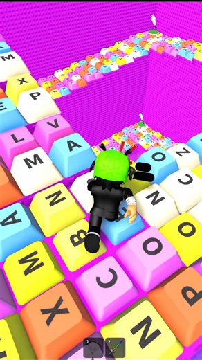 50Bit Playing Keyboard Stair Tower #roblox #shorts