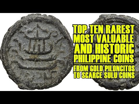 The RAREST and MOST VALUABLE Philippine Coins from Gold Piloncitos to Sulu Coins | Coin Collector PH