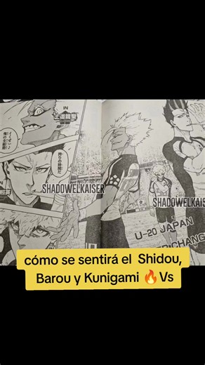 Blue Lock: Shidou, Barou, and Kunigami Showdown