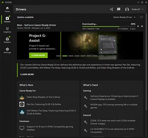 Nvidia GeForce Game Ready 驱动程序 555.99 已发布，支持《大同世界》、《寂静深渊的觉醒》和《艾尔德树之影》。