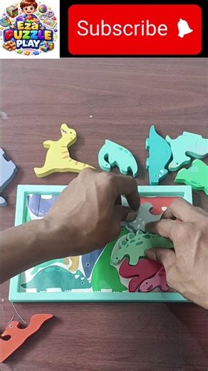 Let’s Solve the Dino Puzzle! 🦖 | Fun Puzzle Game for Kids #kids #puzzle #kidsgames