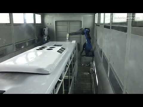 RPG Full Automatic Car Paint Booth for Automotive Industry