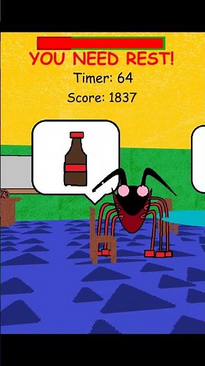 SERVING MONSTERS IN A RESTAURANT (Baldi's Basics)