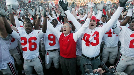 What are the gold pants awarded to Ohio State football players?