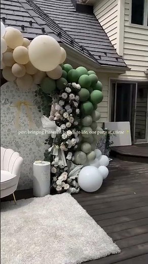 How to Design a Luxury Outdoor Baby Shower ☁️✨ | Full Tent Setup