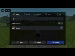 A new roblox update remade a new menu look
