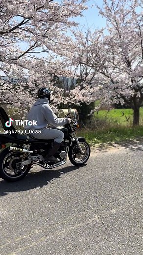🌸🌸🌸#gsx400インパルス #バイク好き #バイク好きと繋がりたい #バイク動画 #バイク撮影 #愛車紹介 #バイク乗り #バイク