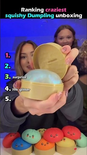 Crazy squishy dumpling unboxing moments that are super satisfying