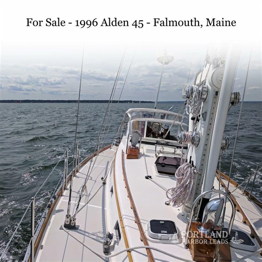 1996 Alden 45 Sailing Yacht For Sale