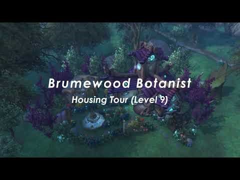 Brumewood Botanist - WoW Housing Tour (Level 9)