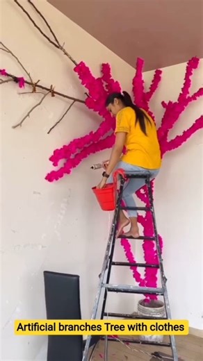 Big Branches Tree Making For Beginners #woodskill #handcraft #treebranch #treediy #shorts #craft