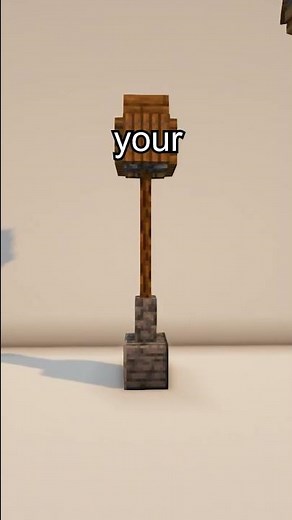 Street Lamp Design in Minecraft - You Won't Believe How Easy It Is! 💡💡