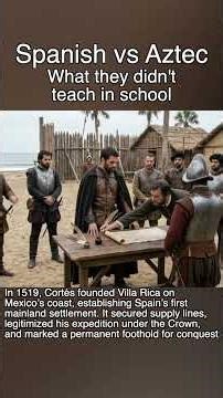 Spanish Conquest of Aztec: Montezuma vs Cortes