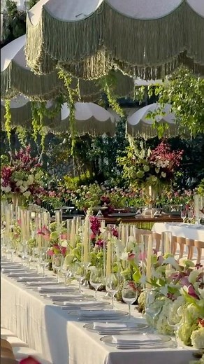Green Flower Wedding Decor ✨ Fresh Romantic Ideas
