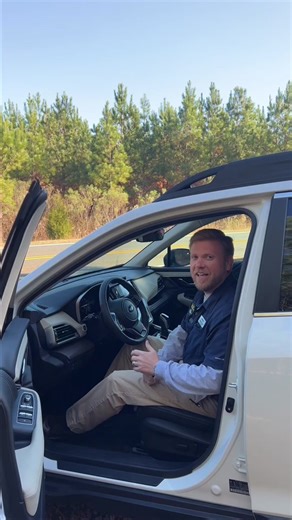 Here's how to program your memory seat settings on the 2024 Subaru Outback ✨ #subaruoutback