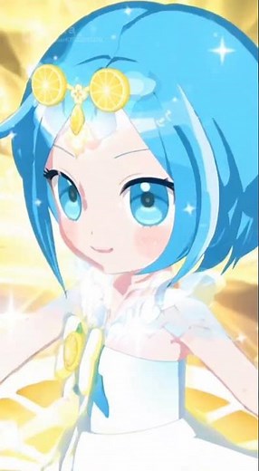 ぴこみんずのリップちゃんが魔法少女に変身するシーン
