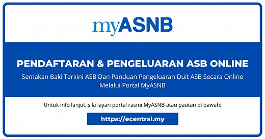 MyASNB Login: Cara Daftar ASB Online & Semakan Baki / Dividen