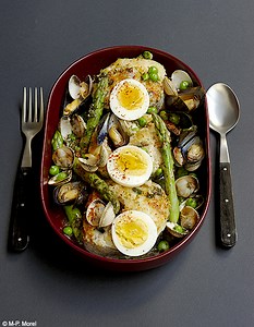 Merlu koskera pour 6 personnes - Recettes - Elle à Table