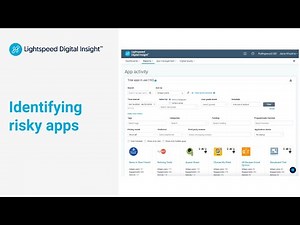 Lightspeed Digital Insight | New Filters for Risky Apps