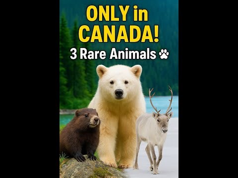 Wildlife Secrets of Canada: 3 Endemic Species Revealed!”