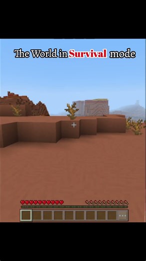 Minecraft Creative vs Survival world #minecraft #minecraftshorts #minecraftfunny #minecraftedit