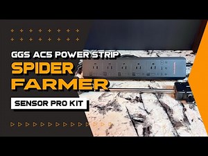 2025 SPIDER FARMER GGS AC5 POWER STRIP & SENSOR PRO KIT AUTOMATION